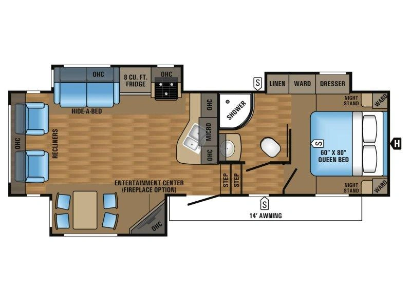 2017 Jayco Eagle 27.5rlts