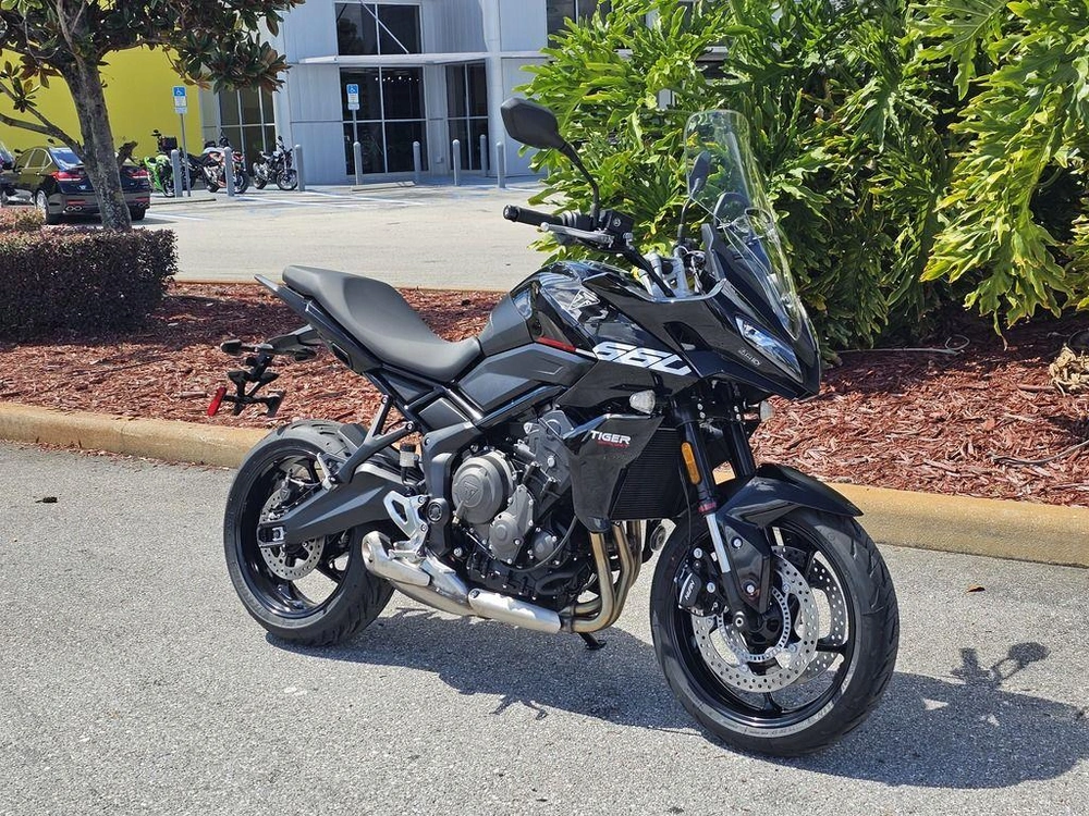 2025 Triumph Tiger Sport 660 Sapphire Black