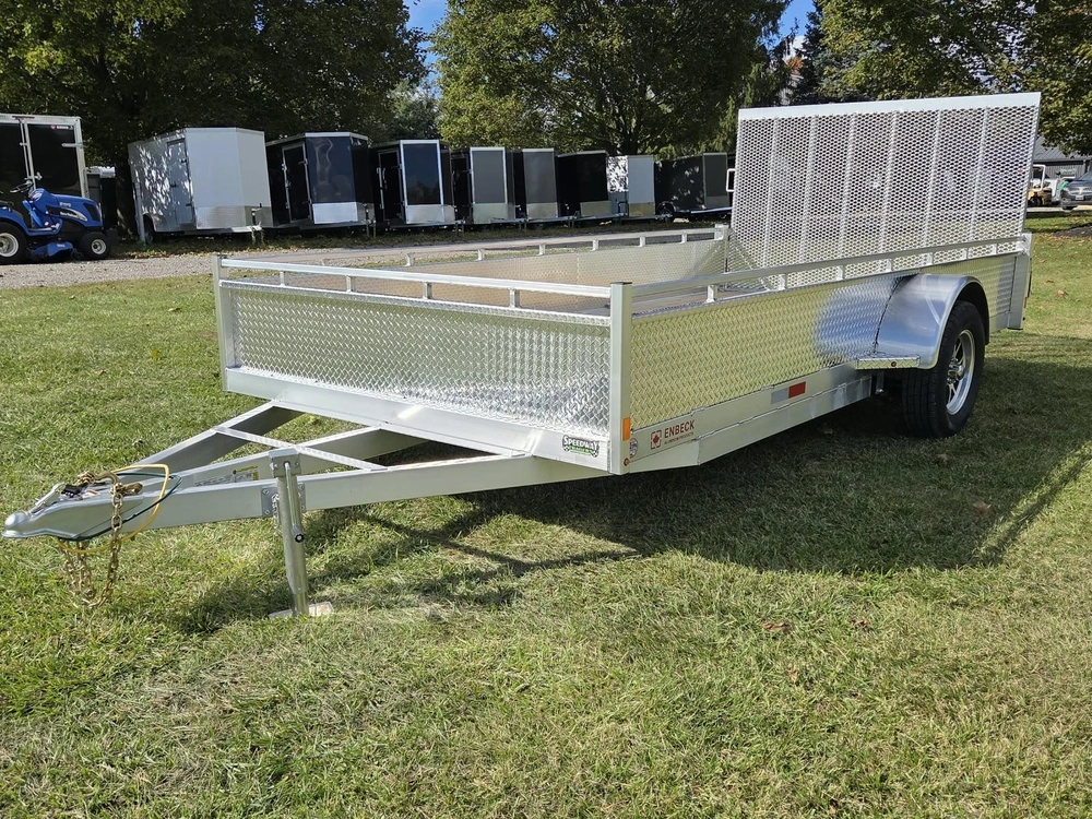 2027 Enbeck Aluminum Utility 7' X 14' Sa