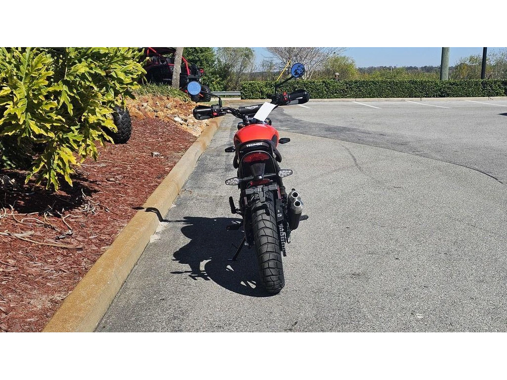 2026 Triumph Scrambler 400 X Baja Orange/aluminium