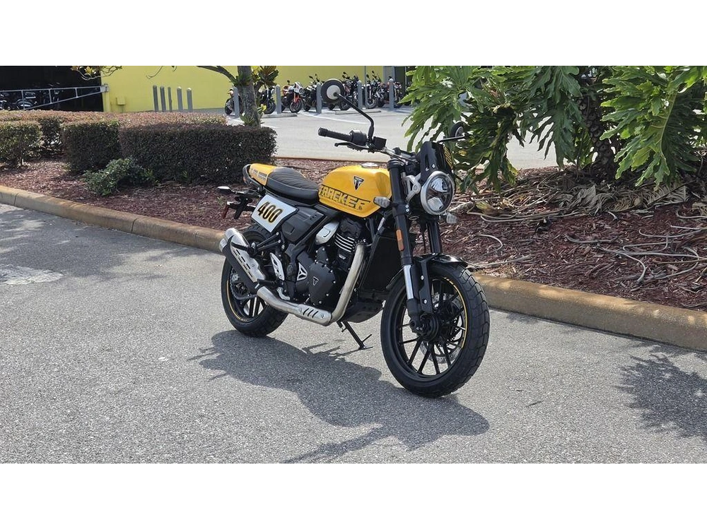 2026 Triumph Tracker 400 Racing Yellow