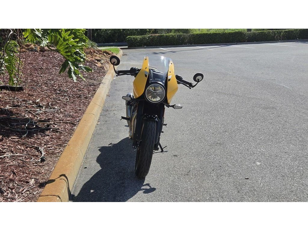 2026 Triumph Thruxton 400 Metallic Racing Yellow / Aluminium Silver