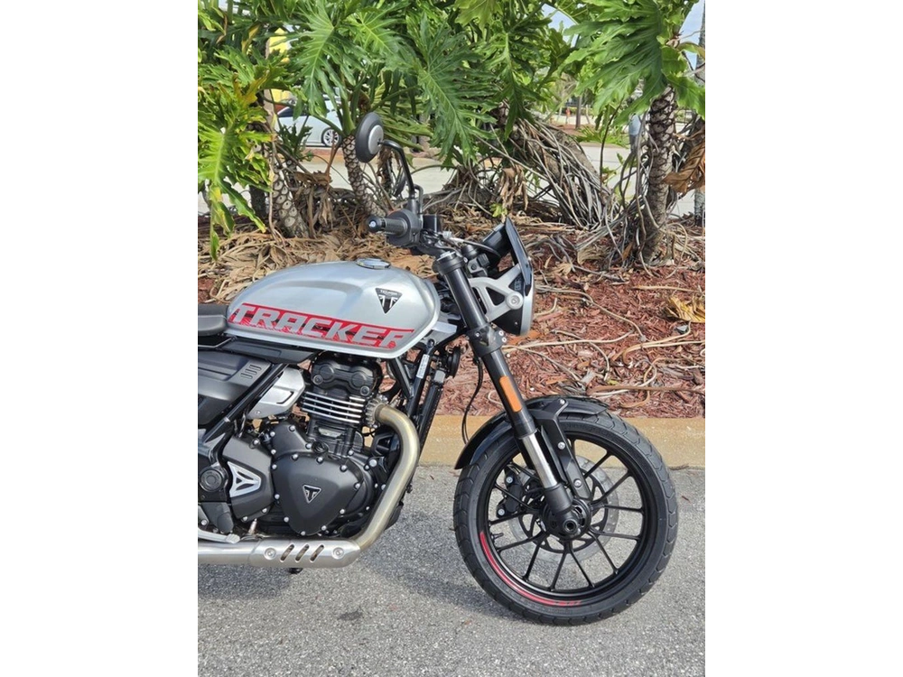 2026 Triumph Tracker 400 Aluminum Silver