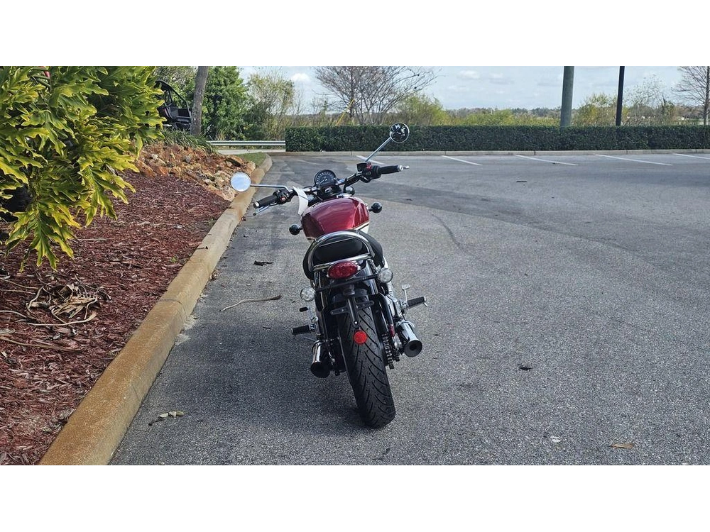 2026 Triumph Bonneville Speedmaster Carnival Red