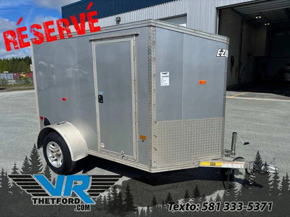 Ez Hauler 5x10 Remorque Fermé Aluminium 2024