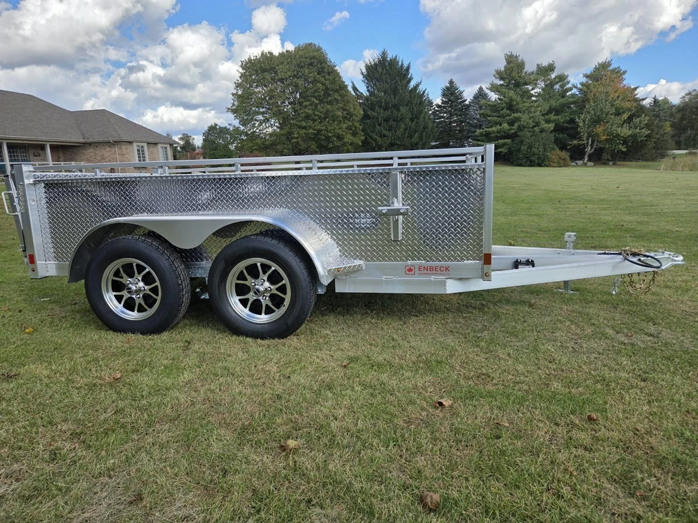 2027 Enbeck Aluminum Utility 5' X 10' Ta Highside Bi-fold