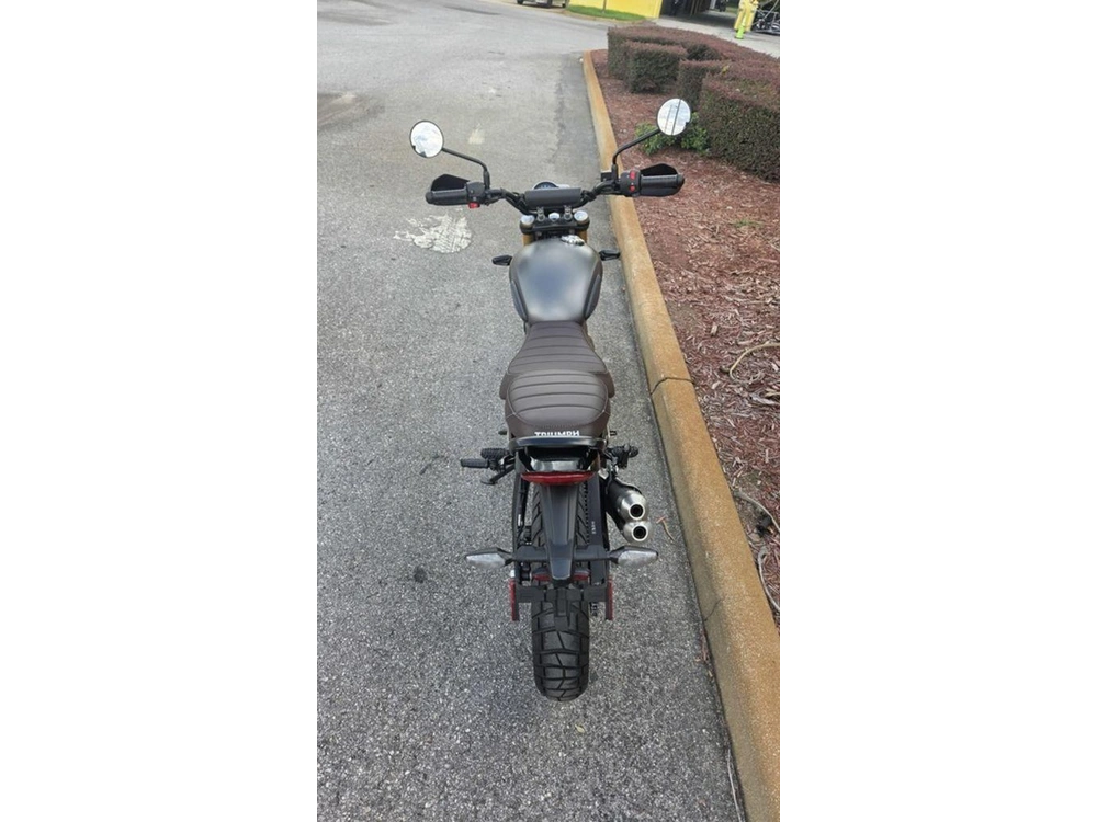 2027 Triumph Scrambler 400 X Matte Pewtergrey/matte Khaki Green
