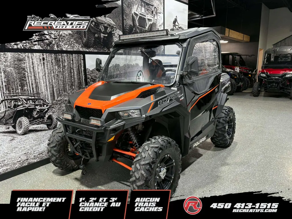 Polaris GENERAL 1000 DELUXE EPS **CABINE CHAUFFÉE!!** 2017