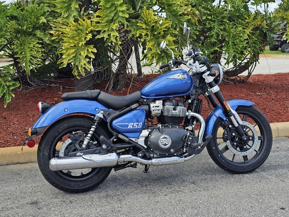 2024 Royal Enfield Super Meteor 650 Astral Blue