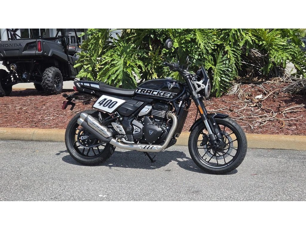 2026 Triumph Tracker 400 Phantom Black
