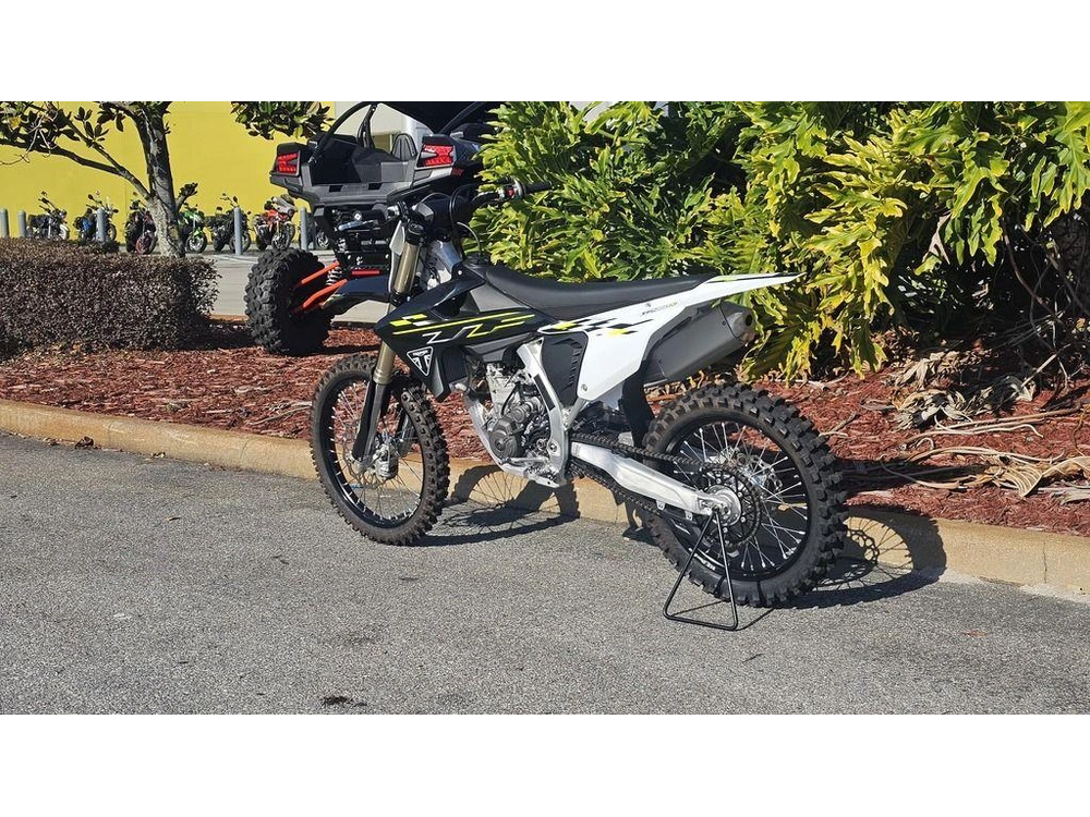 2026 Triumph Tf 450-x Jet Black/pure White