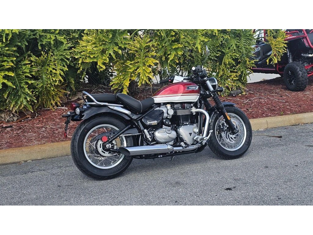 2026 Triumph Bonneville Speedmaster Carnival Red
