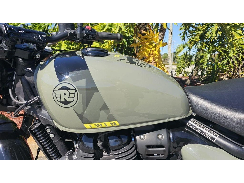 2024 Royal Enfield Shotgun 650 Drill Green