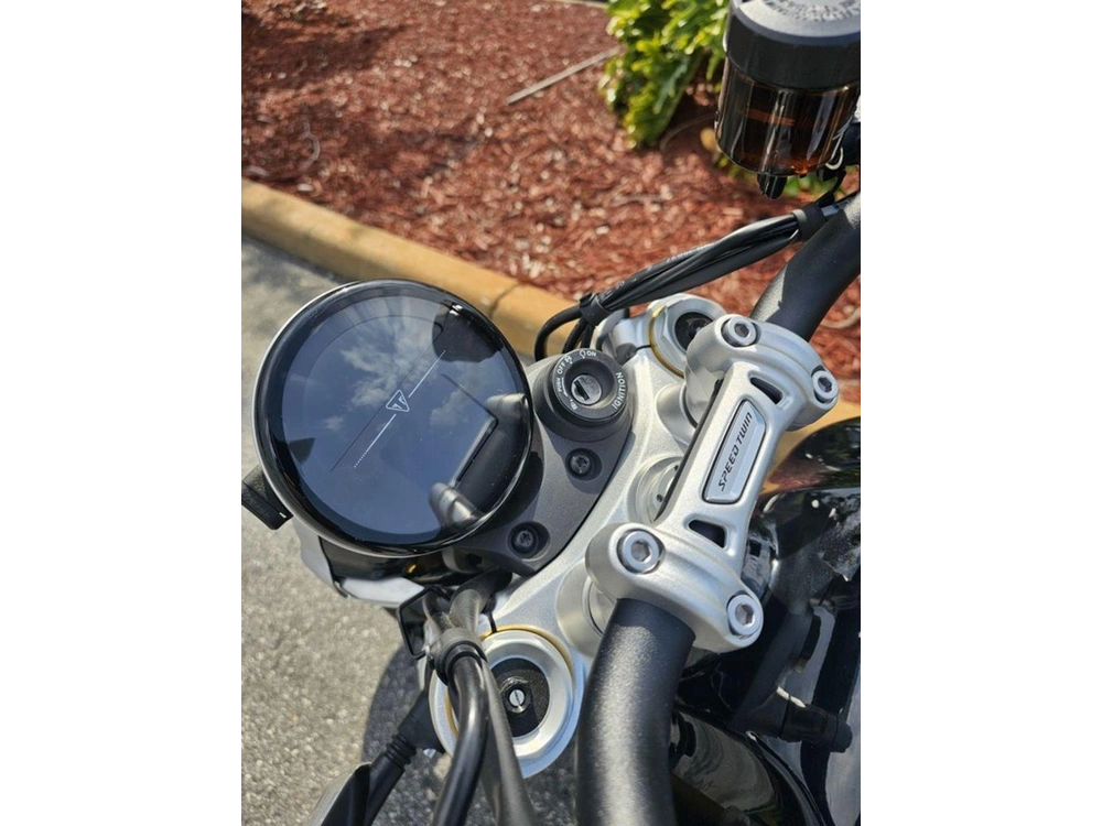 2025 Triumph Speed Twin 1200 Rs Sapphire Black