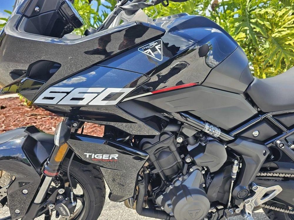 2025 Triumph Tiger Sport 660 Sapphire Black