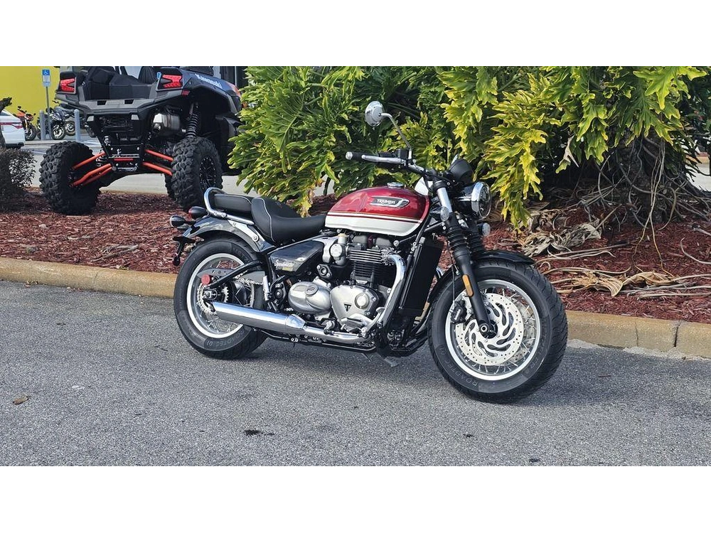 2026 Triumph Bonneville Speedmaster Carnival Red