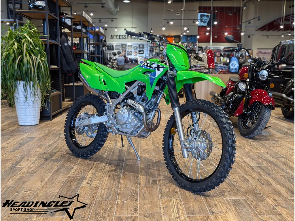 2027 Kawasaki KLX230R S // Lime Green 