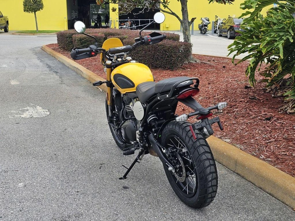 2026 Triumph Scrambler 400 Xc Racing Yellow