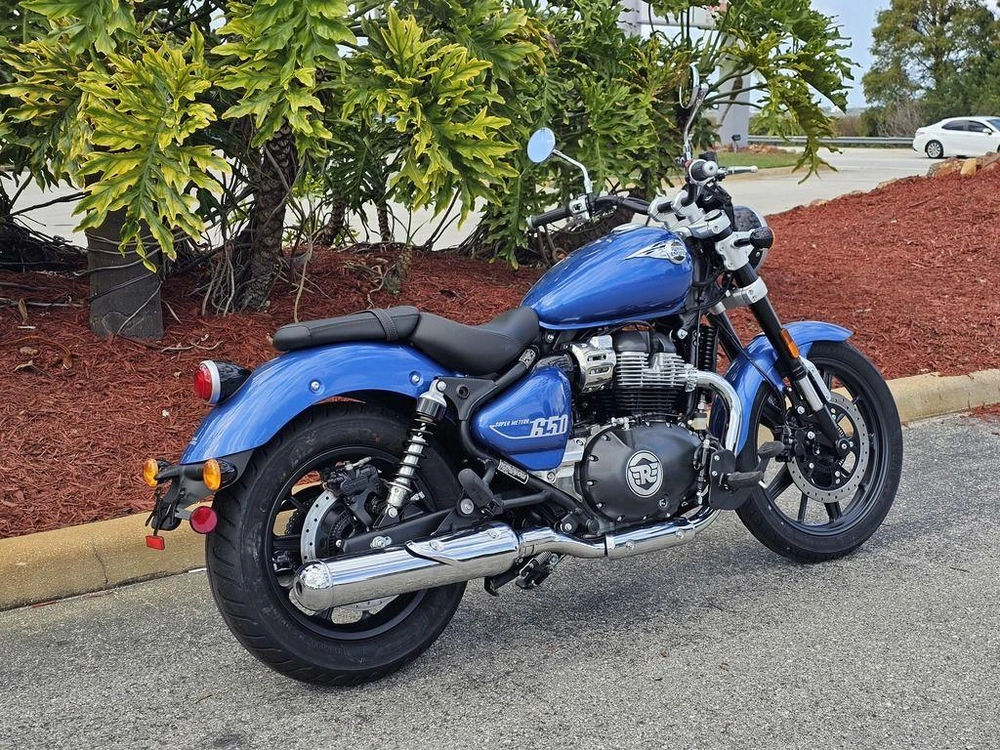2024 Royal Enfield Super Meteor 650 Astral Blue
