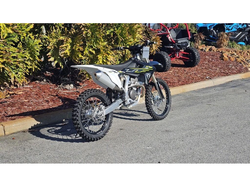 2026 Triumph Tf 250-x Jet Black/pure White