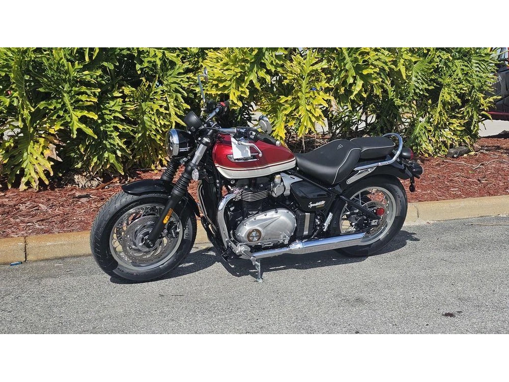 2026 Triumph Bonneville Speedmaster Carnival Red