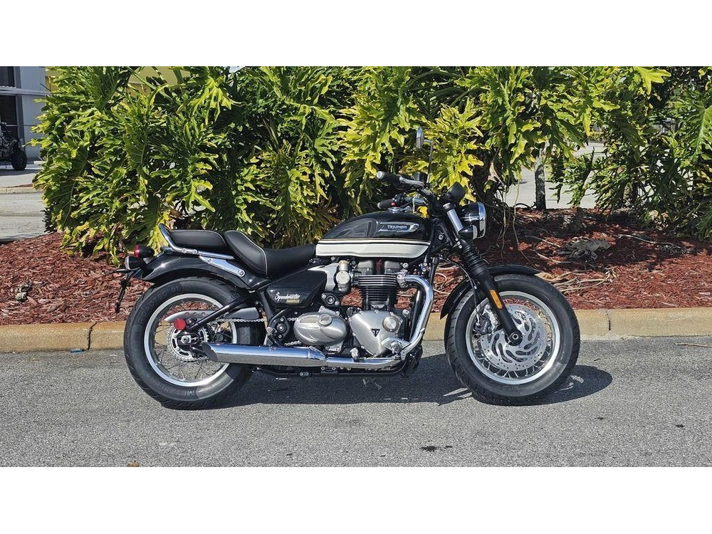 2026 Triumph Bonneville Speedmaster Sapphire Black