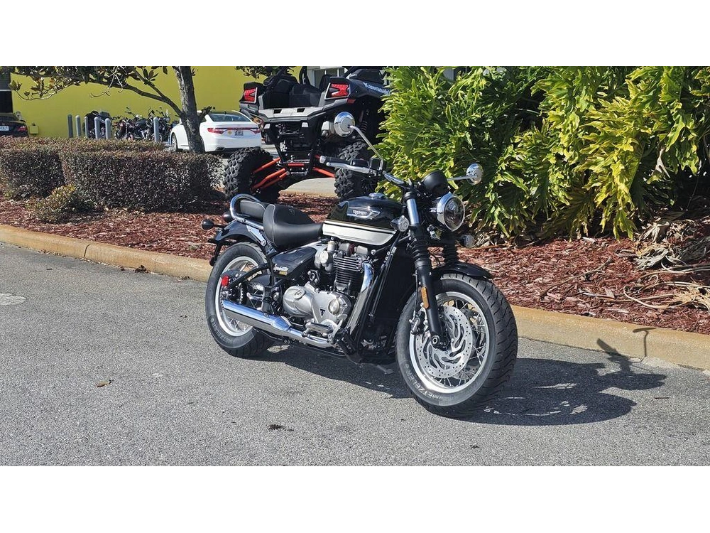 2026 Triumph Bonneville Speedmaster Sapphire Black