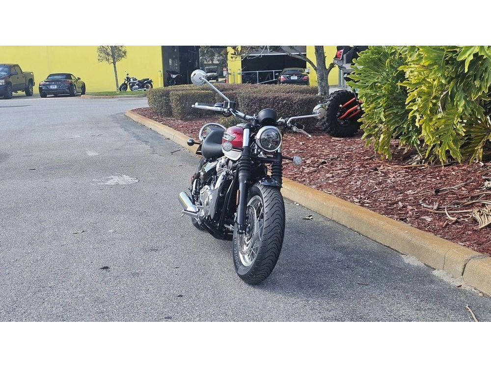 2026 Triumph Bonneville Speedmaster Carnival Red