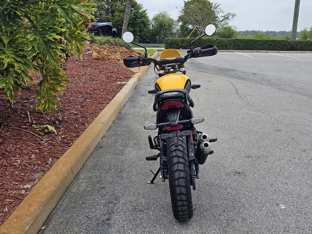 2026 Triumph Scrambler 400 Xc Racing Yellow