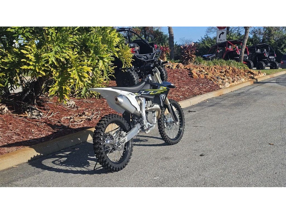 2026 Triumph Tf 450-x Jet Black/pure White
