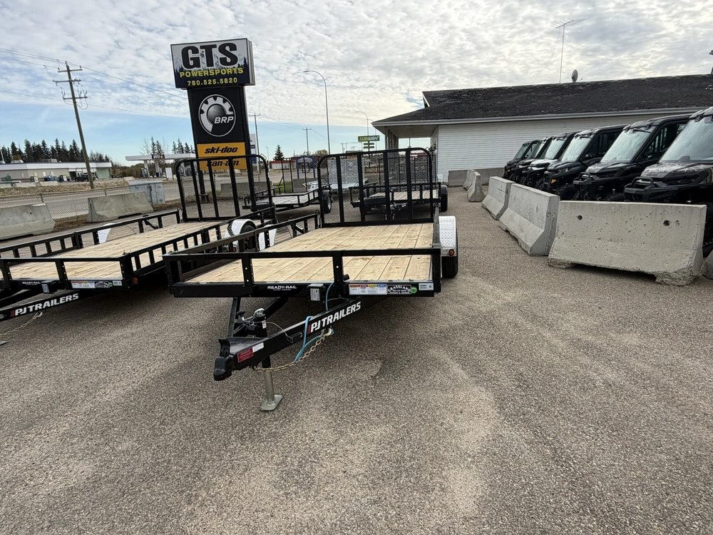 2027 Pj Trailers U8141 14'x83" Single Axle Utility - 5k