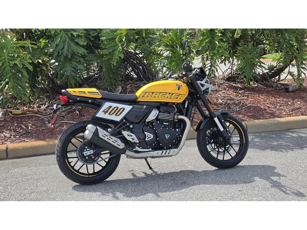 2026 Triumph Tracker 400 Racing Yellow