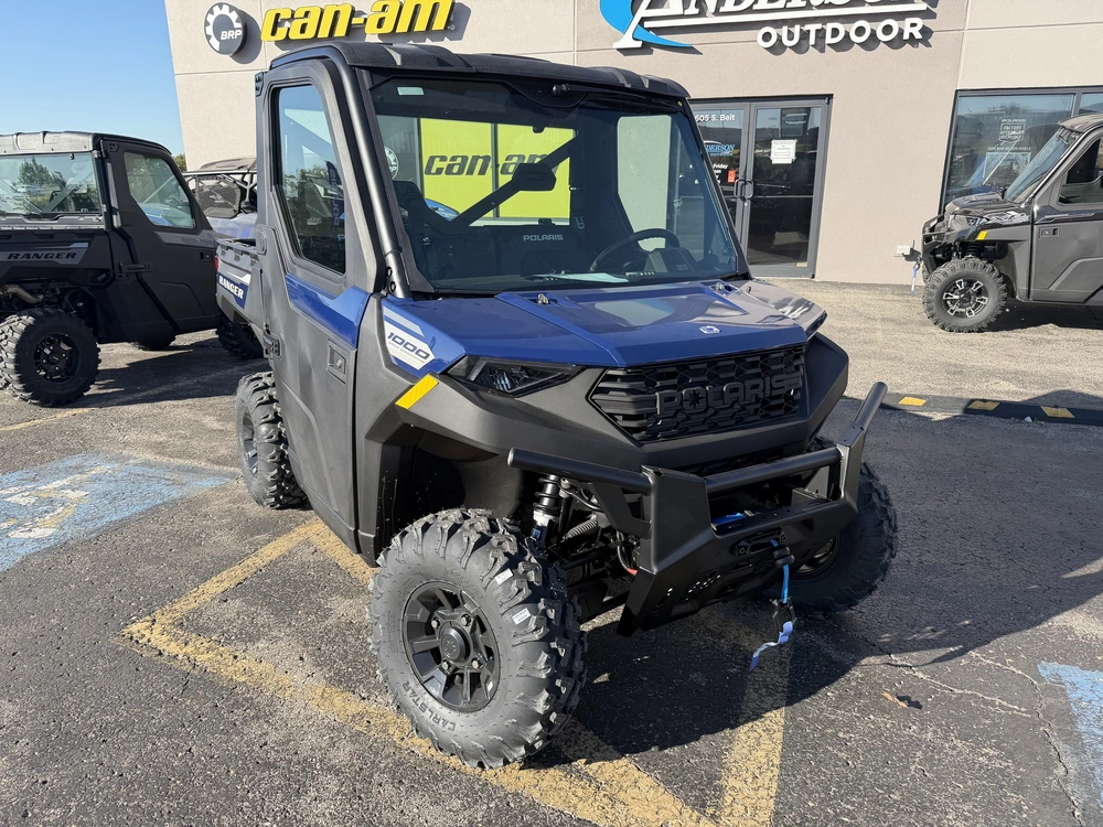 2027 Polaris Ranger 1000 Cab - Springfield Blue