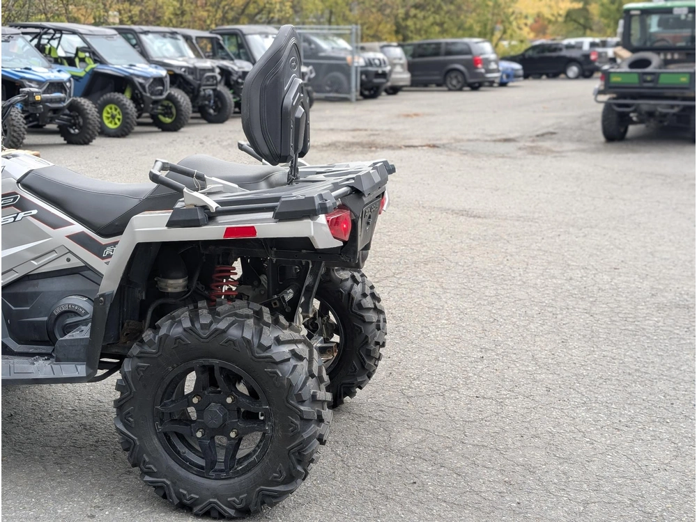 2018 Polaris Sportsman Touring 570 Titanium Eps 2 Places Vtt 2 Places Confort Passager Duo Balade Sentier Chasse Bois Direction Assistée Inspecté Prêt À Rouler Familial Outlander Max Kodiak Trv Kingquad alt