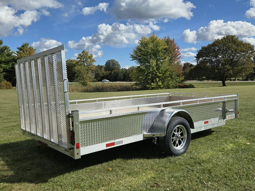 2027 Enbeck Aluminum Utility 7' X 14' Sa