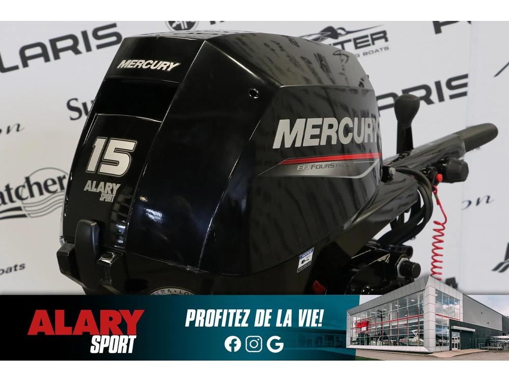 Mercury 15eh À Démarreur Élèctrique Pied Court (15 Pouces) 2025