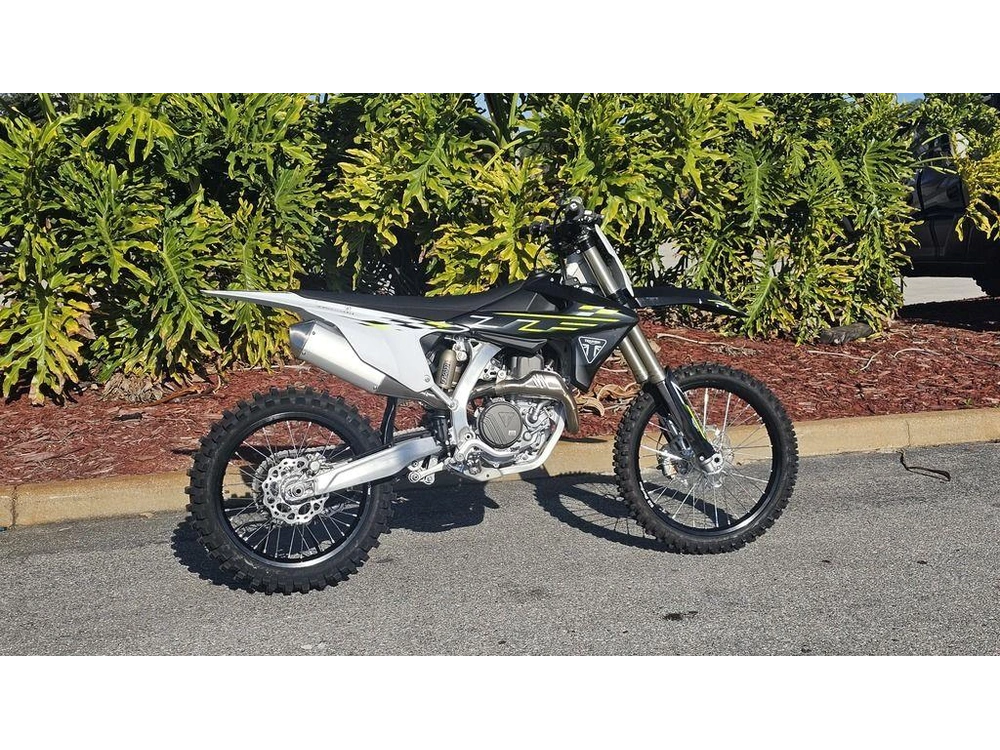 2026 Triumph Tf 450-x Jet Black/pure White