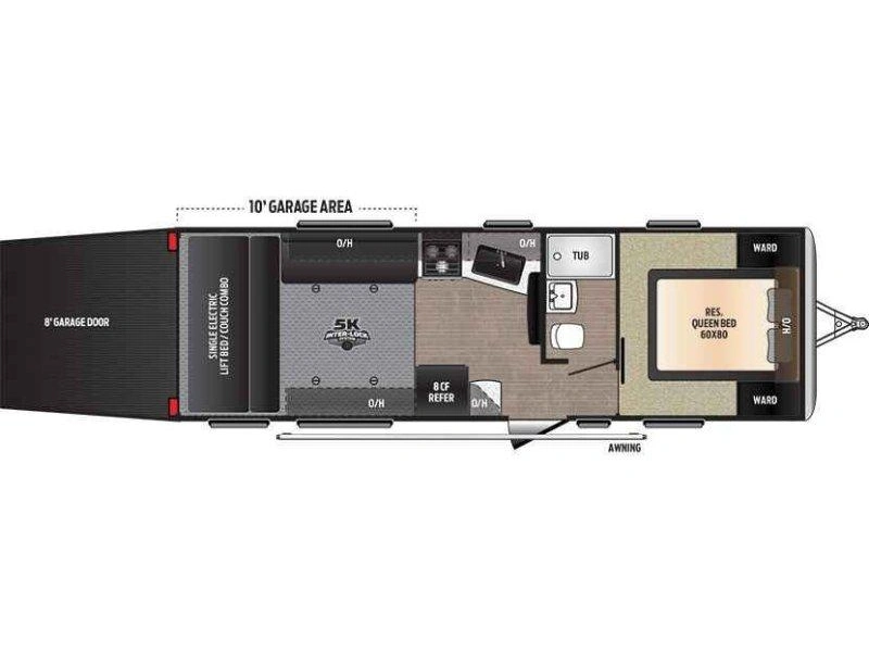 Keystone Rv Impact Vapor Lite 26v 2016
