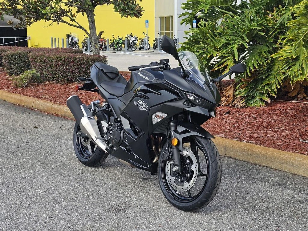 2026 Kawasaki Ninja® 500 Metallic Flat Spark Black