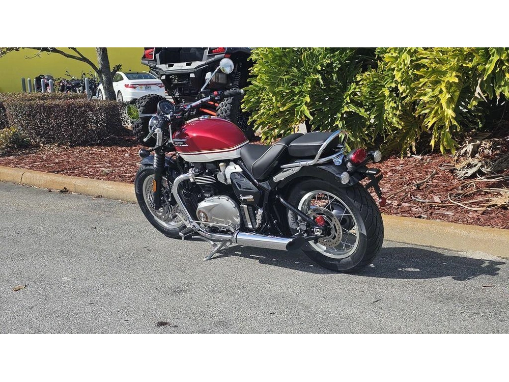2026 Triumph Bonneville Speedmaster Carnival Red