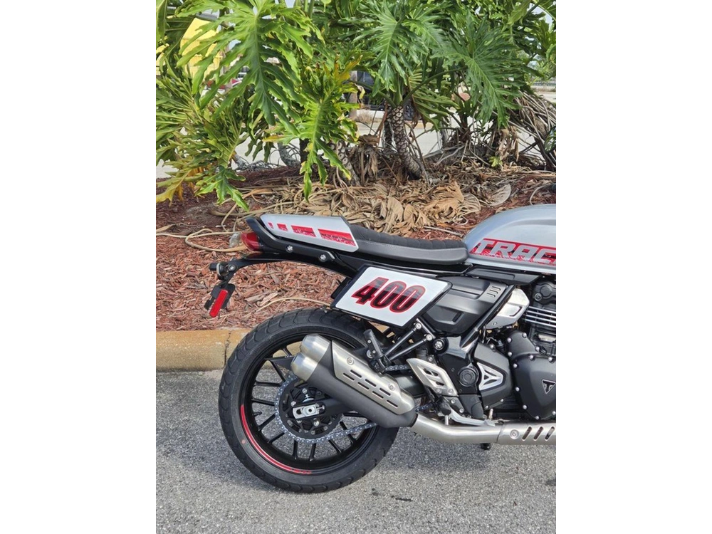 2026 Triumph Tracker 400 Aluminum Silver