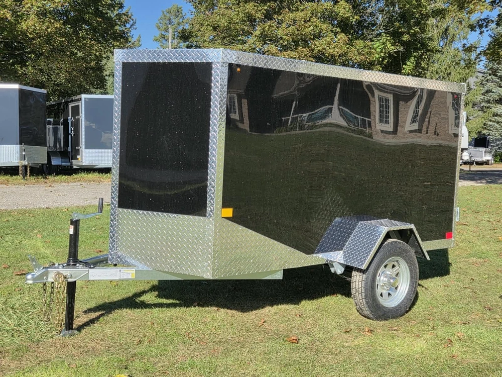 2027 Rhino Galvanized Enclosed 4' X 8' Ramp