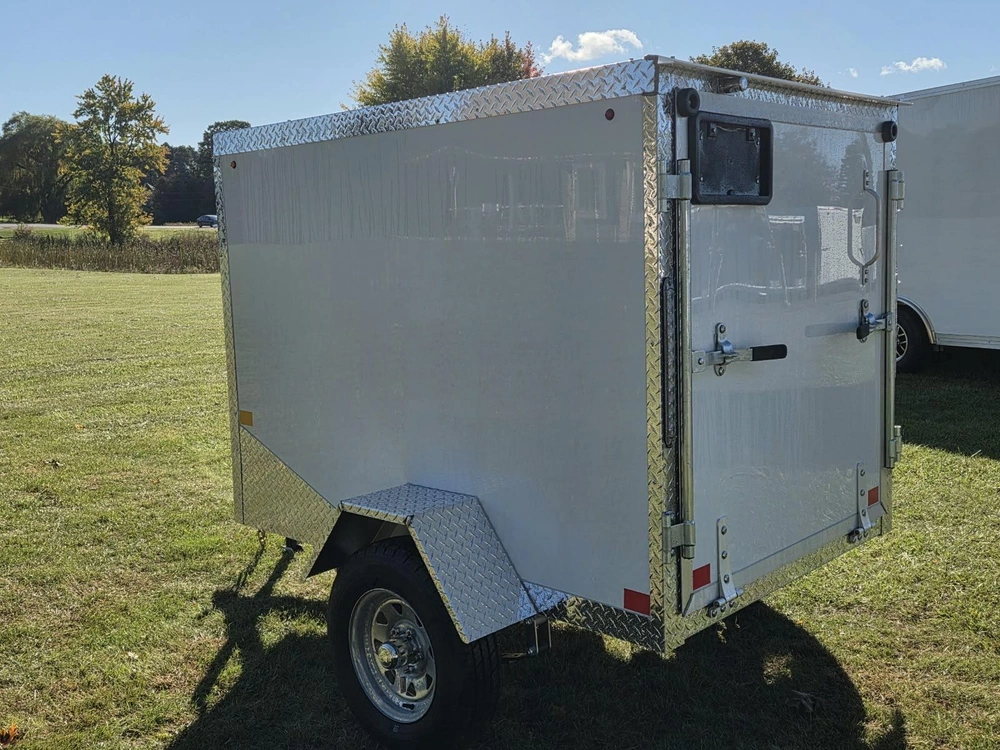 2027 Rhino Galvanized Enclosed 4' X 6' Ramp