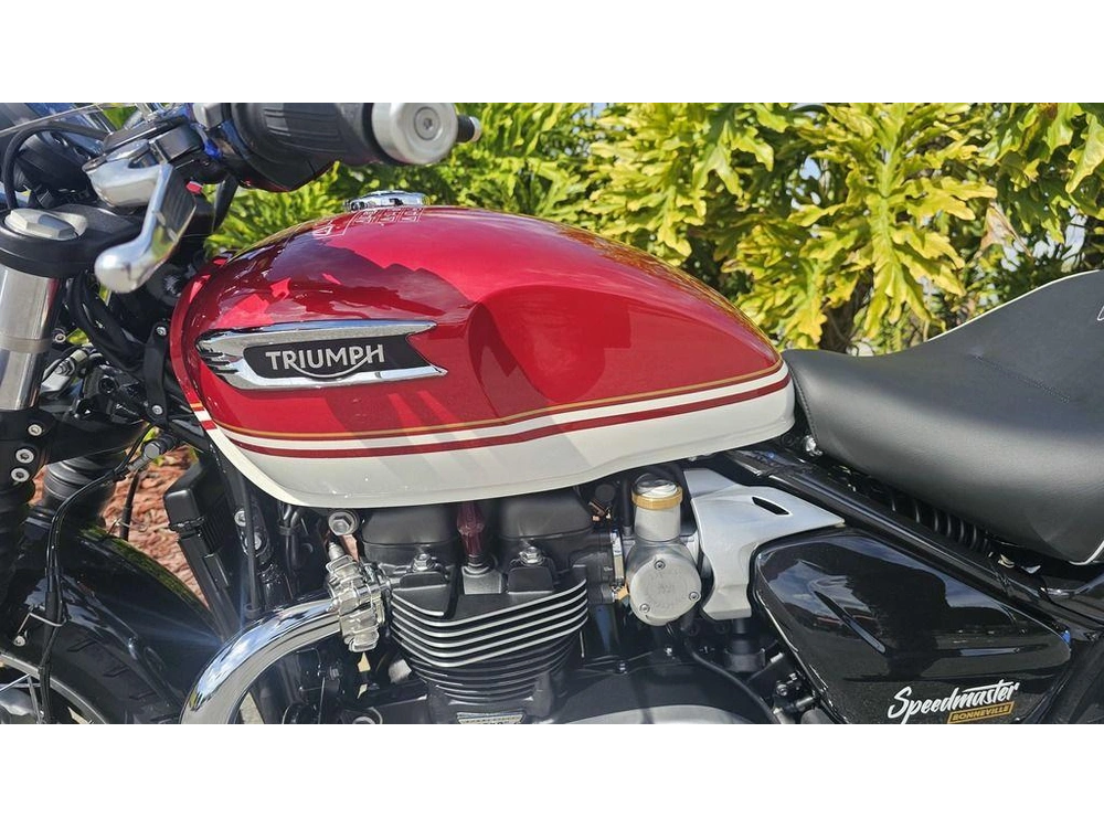 2026 Triumph Bonneville Speedmaster Carnival Red