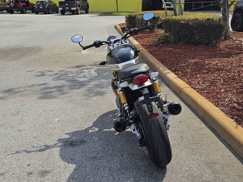 2025 Triumph Speed Twin 1200 Rs Sapphire Black
