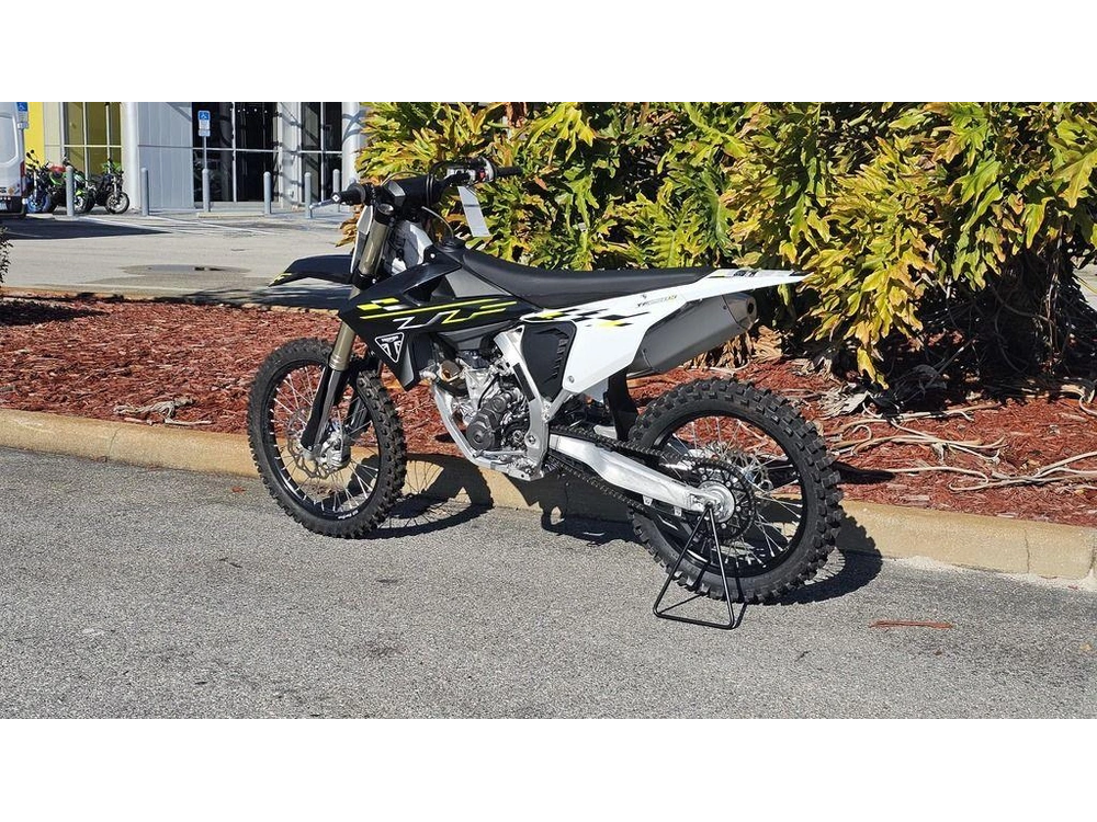 2026 Triumph Tf 250-x Jet Black/pure White