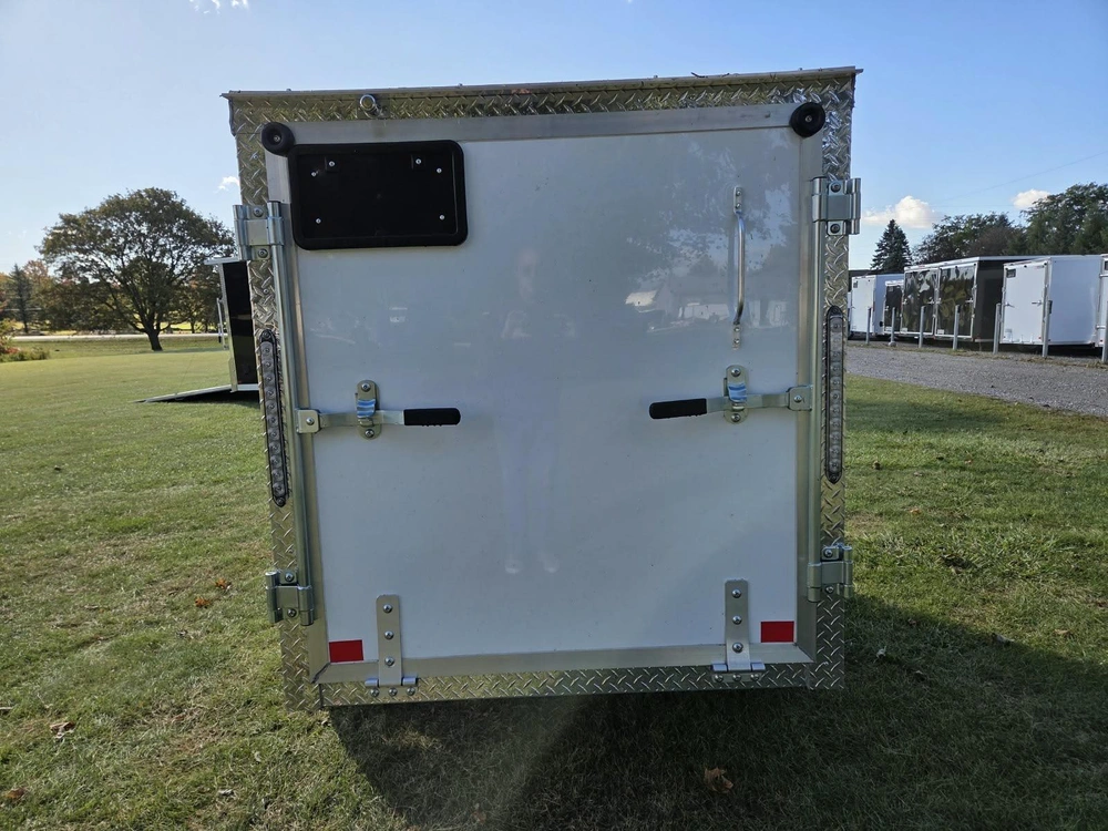 2027 Rhino Galvanized Enclosed 4' X 8' Ramp