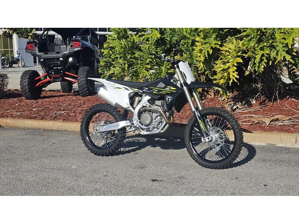 2026 Triumph Tf 450-x Jet Black/pure White
