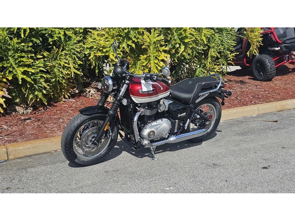 2026 Triumph Bonneville Speedmaster Carnival Red
