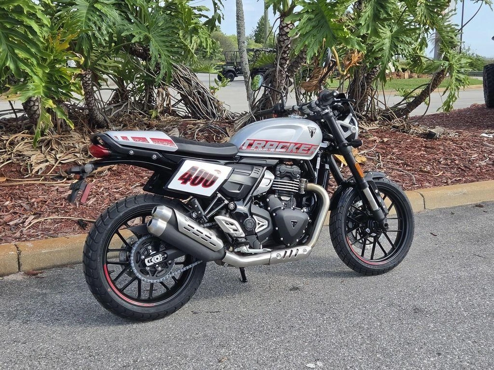 2026 Triumph Tracker 400 Aluminum Silver